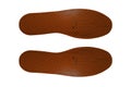 Orthotic insoles made of flavored latex. Royalty Free Stock Photo