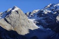 The Ortler Alps near Sulden on a sunny October day.