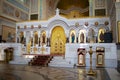 Ortodox church inside Royalty Free Stock Photo