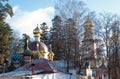 Ortodox Church of the Transfiguration, Peredelkino, Russia Royalty Free Stock Photo