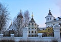 Ortodox monastery early in the morning