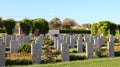 Ortona, Italy Ã¢â¬â Moro River Canadian War Cemetery.
