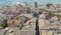 Orvieto, aerial view Royalty Free Stock Photo