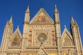 Orvieto Cathedral, Umbria, Italy Orvieto Royalty Free Stock Photo