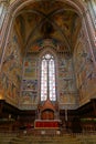 Orvieto - Duomo interior. , beautiful Cathedral in Orvieto, Umbria, Royalty Free Stock Photo