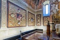 Orvieto Umbria Italy. The chapel of the Madonna di San Brizio frescoed by Fra Angelico and Benozzo Gozzoli