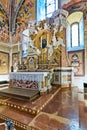 Orvieto Umbria Italy. The chapel of the Madonna di San Brizio frescoed by Fra Angelico and Benozzo Gozzoli