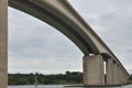Orwell bridge from Below Royalty Free Stock Photo