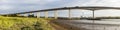 The Orwell Bridge Royalty Free Stock Photo