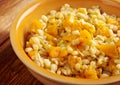 Orzotto con zucca Royalty Free Stock Photo