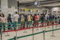 Osaka Airport Visa Counter