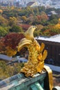 Osaka Castle fish Royalty Free Stock Photo