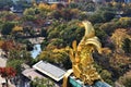 Osaka Castle Fish Royalty Free Stock Photo