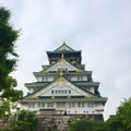 Osaka castle Royalty Free Stock Photo