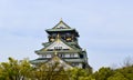 Osaka castle in Japan a UNESCO world heritage site