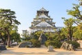 Osaka Castle in Summer of Japan