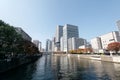 Osaka Central Business District. Royalty Free Stock Photo