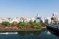 Osaka Central Business District. Royalty Free Stock Photo