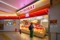 551 Horai first opened in 1945 by three Taiwanese, it\'s one of the most famous and popular food Royalty Free Stock Photo