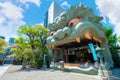 Namba Yasaka-jinja one of Osakaâs most distinctive places of worship with gigantic lion head-shape building