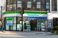 Osaka, JAPAN - CIRCA June, 2018:FamilyMart (one word) convenience store is the third largest in 24 hour convenient shop