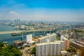 Osaka, Japan cityscape in the Abeno District