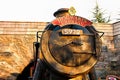 The hogwarts express train at the Wizarding World of Harry Potter in Universal Studios Royalty Free Stock Photo