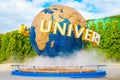 OSAKA, JAPAN - December 1, 2015: Universal Studios Japan (USJ). Royalty Free Stock Photo