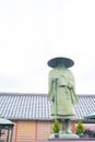 Shinran Shonin Statue in Shitennoji Temple Osaka, Japan
