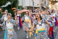 Osaka, Japan - July 25 2023 : Tenjin Matsuri Festival.