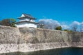 Osaka Castle in Osaka, Japan. a famous historic site Royalty Free Stock Photo