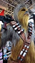 Close up of Chewbacca statue