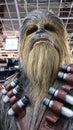 Close up of Chewbacca statue