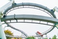 Osaka, Japan - NOV 21 2016 : Roller coaster in Universal Studios Royalty Free Stock Photo