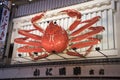 Signs of Japanese restaurant on the Dotonburi walking street