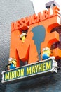 Entrance Sign of Despicable Me Minion Mayhem