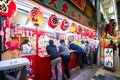 Osaka, Japan - November 20, 2017 :The tourists fun playing shoot