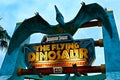 Jurassic park, Flying dinosaur entrance