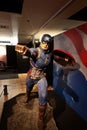 Waxwork of Captain America