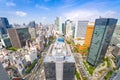 Osaka, Japan Umeda district cityscape Royalty Free Stock Photo