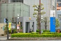 Naniwa police station facade in Osaka, Japan Royalty Free Stock Photo