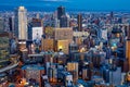 Osaka skyline in Umeda area, one of the biggest city in Japan.