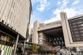 Osaka Station is a major railway station in the Umeda district of Kita-ku, Osaka, Japan, operated by West Japan Railway Company. Royalty Free Stock Photo