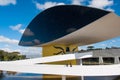 Oscar Niemayer famous architects museum, Curitiba, Brazil Royalty Free Stock Photo