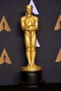 Oscar statue Royalty Free Stock Photo