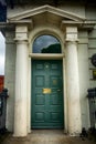 Oscar Wilde`s house at Merrion Square, Dublin, Ireland Royalty Free Stock Photo