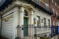 Oscar Wilde`s house at Merrion Square, Dublin, Ireland Royalty Free Stock Photo