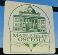 Osceola Arkansas Main Street Sign