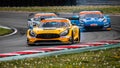 Schutz Motorsport during ADAC GT-MASTER at Motorsport Arena in Germany. Royalty Free Stock Photo
