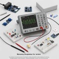 Oscilloscope and Prototyping Desk - AI